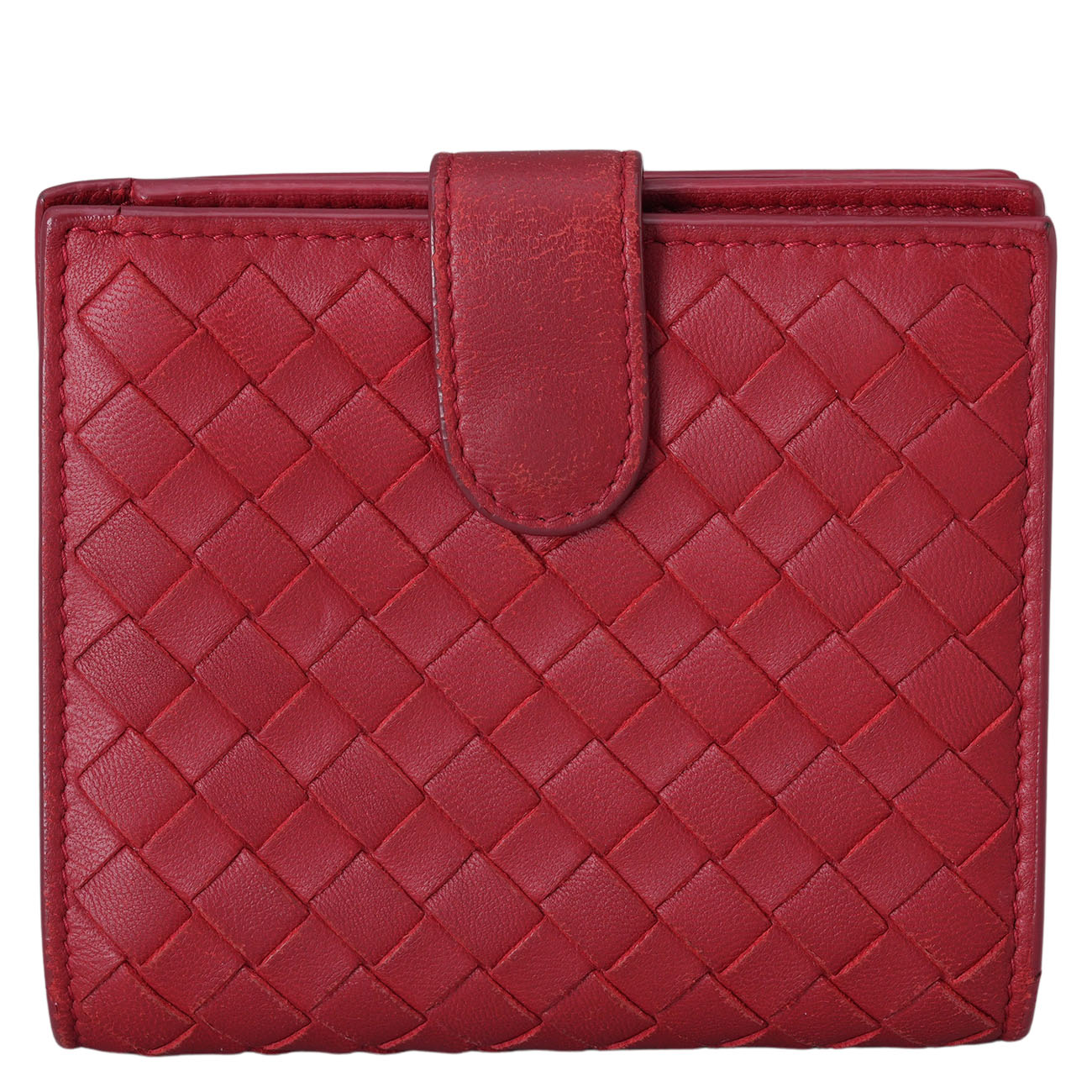 BOTTEGA VENETA(USED)보테가베네타 인트레치아토 반지갑